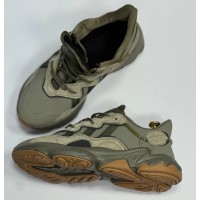 Кроссовки Adidas Ozweego хаки зима